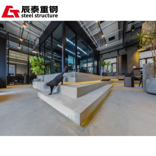 Customized Prefab Metal Office Buildings , High Strength Steel Building