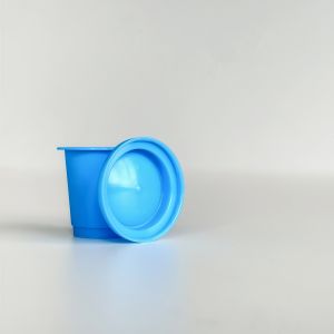 Portable 8ml Disposable Plastic PP Cups with Food Grade Foil Lid for Coffee