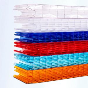 40mm 25mm 16mm Triple Wall Polycarbonate Panels Sheet