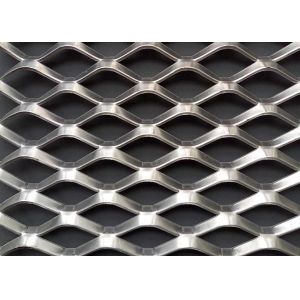 Stainless Steel Expanded Metal Diamond Mesh For Floor Gratings