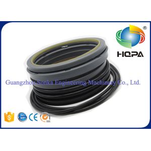 Abrasion Resistant Hydraulic Cylinder Seal Kits Black Grey Color , Color