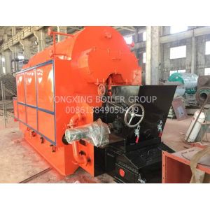 Horizontal Coal Fired Steam Boiler , Single Drum Industrial Biomass Boiler 1-20