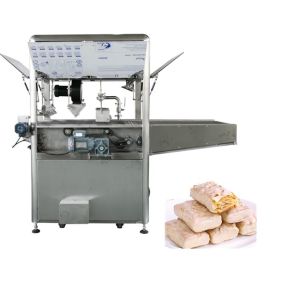 Double Pumps Pure Chocolate Enrobing Line With Tube Type Exchanger