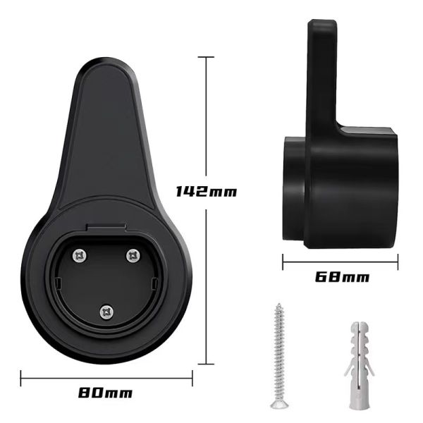 High Flame Retardant PC Fuel Shell Type1 SAE J1772 EV Charger Connector Socket IP55