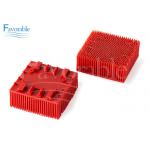 China 130298 Red Nylon Bristles block Bristle Brush Suitable For Auto Cutter VT2500 for sale