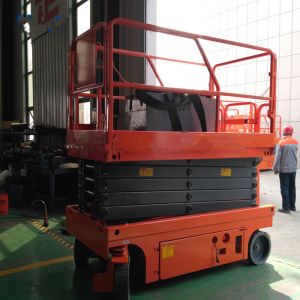 Wholesale High Efficiency Self Propelled Scissor Lift Hydraulic Man Lift Equipment from china suppliers