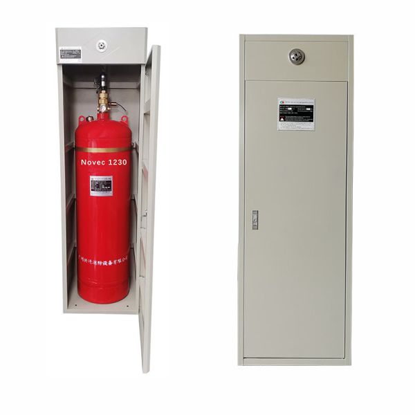 Red NOVEC1230 Fire Suppression System And Environmentally Friendly Design From