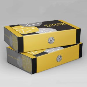 Custom Logo Print Luxury Cardboard Dice Set Packaging Box