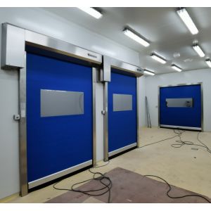 Speed Roll Up Doors Opening Up To 100 Inches Per Second for cleaning room