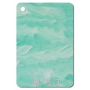 Pastel Clouds Pattern Acrylic Sheet Vacuum Formed