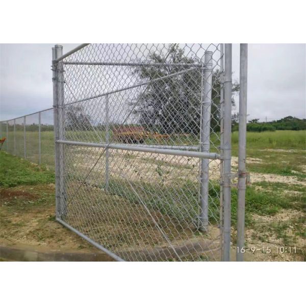 Chain link mesh fabric 1"x1"/25.4mmx25.4mm diameter 9GA/3.66mm 11GA/2.95mm High security for residnetial and Commerical