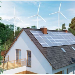 Custom 3kw 5kw 10kw Wind Solar Off Grid Wind Energy Power System with Lifepo4