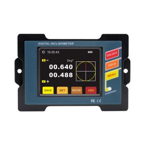 Touch Screen Digital Inclinometer Night Vision Display High Precision Angle