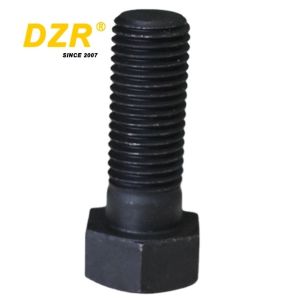 Wholesale Excavator Attachment Black Low Wear And Tear Hexagon Track Bolt 0S1973 9F9522 from china suppliers