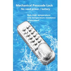 Mechanical Keypad Digital Code Lock Easy To Use For Entry Doors