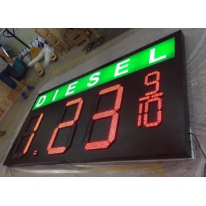 High Refresh Rate LED Gas Price Signs Waterproof Outdoor With Video Processor