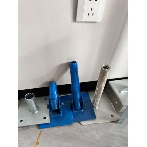 Wholesale Steel Customized Galvanized Scaffolding Jack Base Plate from china suppliers