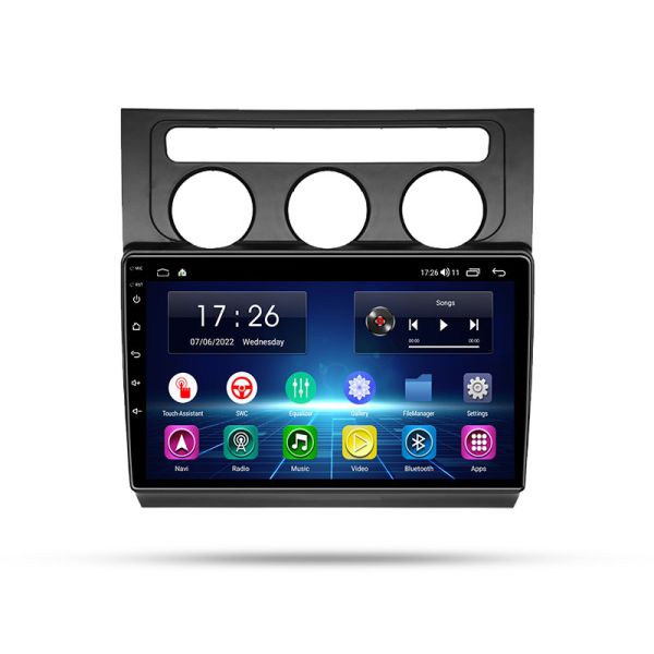 Wifi Internet Access Bluetooth Car Navigation 8 Core For Volkswagen TOURAN L