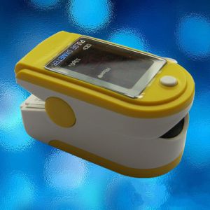 Handheld Pocket Fingertip Pulse Oximeter with Alarm AH - 50DL