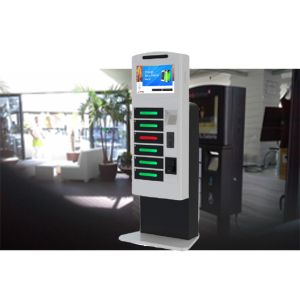 Library Indoor Model Cell Phone Charging Lockers , Mobile Charging Station For