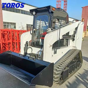 All Terrain Skid Steer Loader With Cummins B3.3 Engine Easy To Maneuver