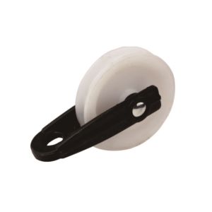 China Nylon Clothesline pulley  For DIY And Home Development hanging type Fixed Eye Pulley on sale