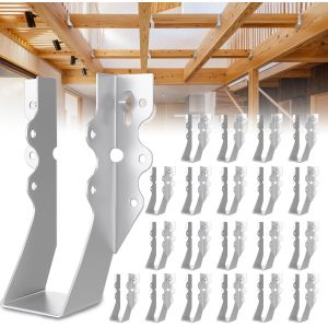 China Face Mount 2x6 Steel Joist Hanger with Concealed-flange Design for Secure Ceiling and Roof Connections on sale