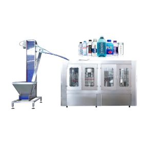 2250ml PLC Mineral Water Bottling Machine CE Gravity Filling