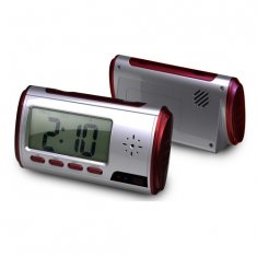 mini Desk Clock Camera with Motion Detection Alarm Clock DVR camera