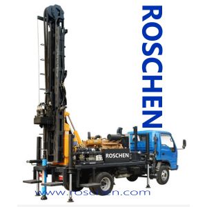 RS 20 Multi function Geothermal Water Well drilling Rig with Truck mounted type