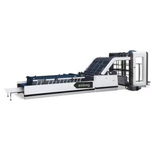 Second Hand Auto Flute Laminating Machine With Feeding Smoothly