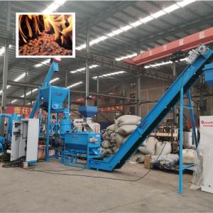Complete Biomass Pellet Production Line 30t/H Sawdust Making Machine
