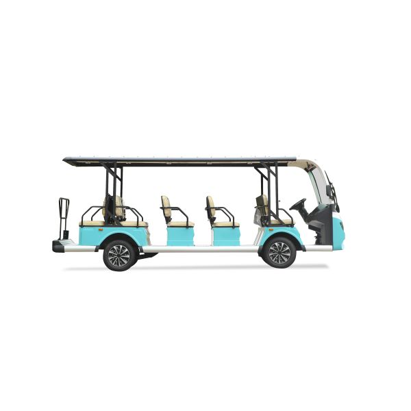 14 Seats Sightseeing Shuttle Bus Car With Lithium Battery