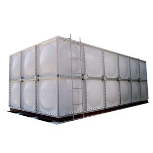 Customized Sectional Cubic Water Tank GRP / FRP / SMC Panel Square Shape