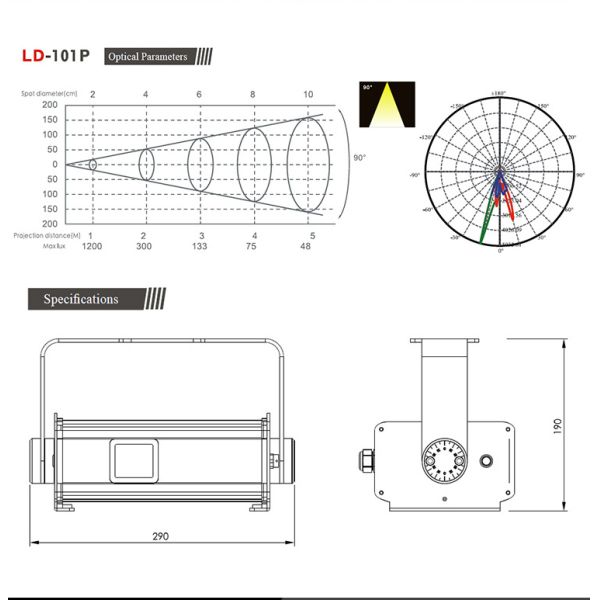 13W Dynamic Breathing Firefly Laser Projection Light Outdoor Waterproof Park Lighting Projection Gobo Logo Projector