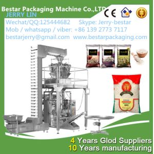 Supplier Vertical Automatic Granule Rice/Snacks/Seeds/Grain Packing Machine