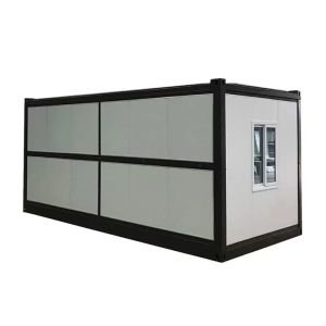 Farmhouse Design Style Modular Moveable Container Folding House with Aluminum