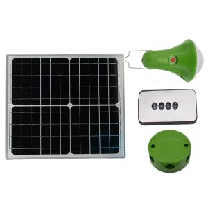 10% 50% 100% Brightness Solar Powered Led Bulb Shacks Huts Garage Solar Light