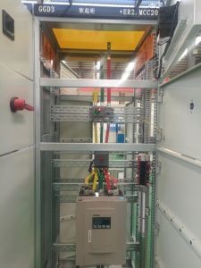 Custom-Made Ggd Soft Starter Switchgear Steel Plate Cabinet Structure for Fire
