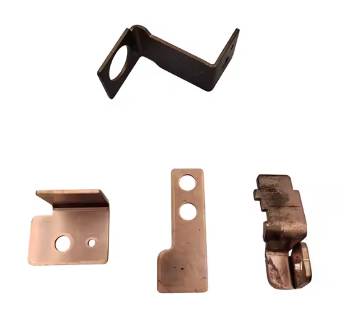 Customized High Standard Copper Busbar Connector 4mm 120mm For Car Battery