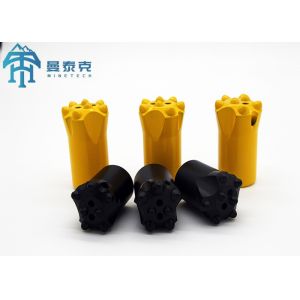 Tungsten Carbide 40mm Tapered Button Bit Small Hole Blasting Tool