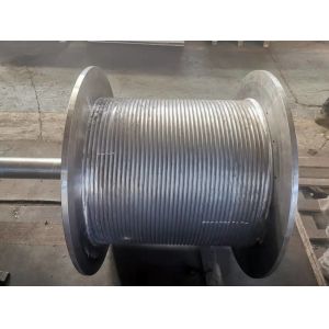 1-150 Mm Groove Pitch Grooved Winch Drum for 10-10000 M Rope Length in Heavy