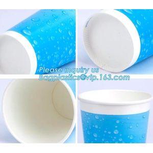 Wholesale Price 12Oz Custom Printed Coffee Paper Cups With Certificate,Double