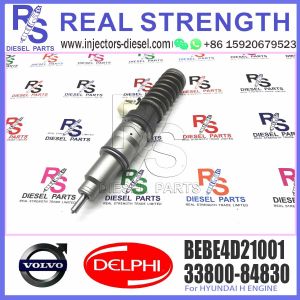 Wholesale Diesel Fuel Injector 63229467 33800-84830 BEBE4D21001 E3.18 for HYUN-DAI H ENGINE from china suppliers