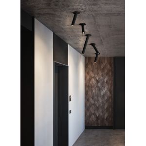 Modern recessed mounted flexible 7W round led spot light for ceiling use