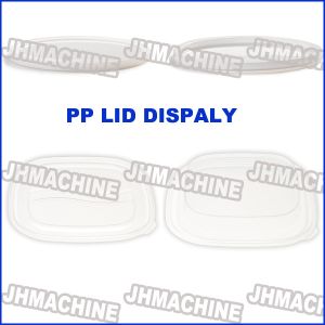 PP tranparent sheet cup lid Automatic Plastic Thermorforming Machine for Sale