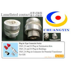 35kV 2# And 3# Plug In euromold termination kit Connector For PT
