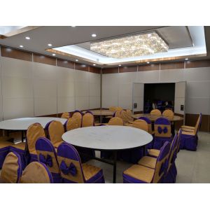 Retractable Acoustic Hotel Movable Partition Walls Less Than 4m Height