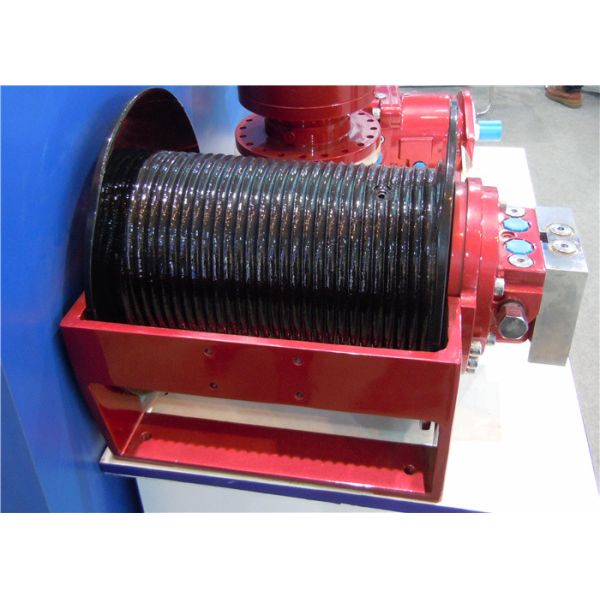 Quality Manual Control Hydraulic Crane Winch With Ip54 Protection Level for sale