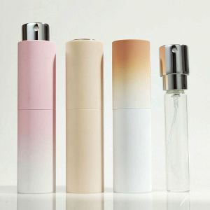 8ml 10ml 20ml Empty Black White Plastic Personalized Refill Perfume Atomizer